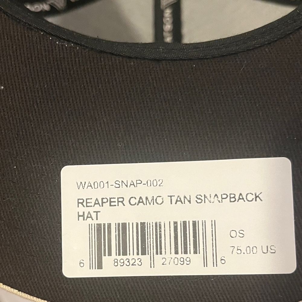 Watson Skull Pattern Snapback Hat - Multicolor NWT - image 6